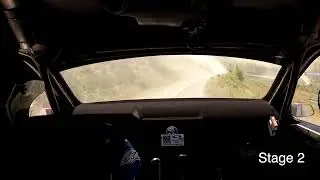 Ruairi Bell Onboard - Nicky Grist Rally - Best Bits (Total Gearbox FAILURE)