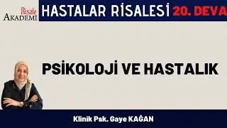 Vesvese ve Ş&uuml;phenin Hastalık Boyutu | Klinik Psk. Gaye KAĞAN Hastalar Risalesi 20.Deva M&uuml;zakeresi
