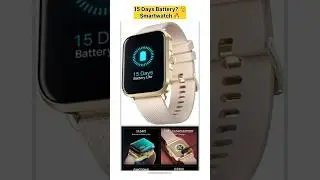 15 Days Battery Smartwatch 🔥 | boAt Storm Infinity | Worth It? #smartwatch #fitnesstracker