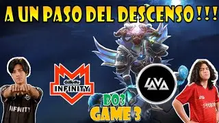 Lava vs Infinity ( GAME 3 ) ▶ DPC SA 2021/2022 Tour 2: Division 1  ➤ 4D SPORTS