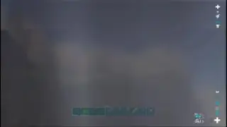 My friend watching me raid a base (hes very new to ark pvp)