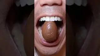 ASMR Oreo Chocolate Egg Satisfying Sounds #shorts