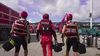 Fifish E-GO Underwater drone search and rescue simulation