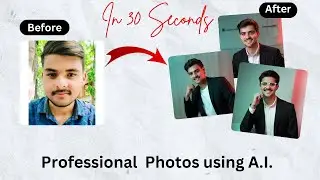 How To Create Professional Photo For LinkedIn Profile Using AI FREE | #linkedin Profile Photo