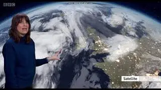 Susan Powell - BBC Weather - (9th March 2021) -  HD [60 FPS]