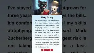 The Biggest Risk is Playing it Safe! 🚀 Mark Zuckerberg #shorts #english #risk