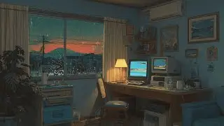 1980s & 90s Lofi Hip Hop Beats 📱 Rain in Japan & Vintage Shibuya Evening Vibes 👕 Lofi Rain Playlist