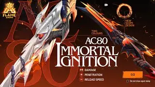 Immortal Ignition AC80 Ring Event (Universal Ring)🔥 || AC80 Ring Event || spin trick || Free fire ||