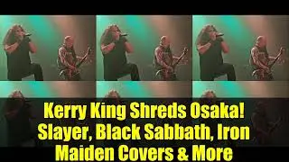 Kerry King Shreds Osaka! Slayer, Black Sabbath, Iron Maiden Covers & More | Full Concert Highlights