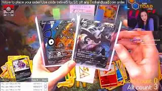 12 Pack Silver Tempest | GODLY Pulls | Troll & Toad Twitch LIVE Pok&eacute;mon Break