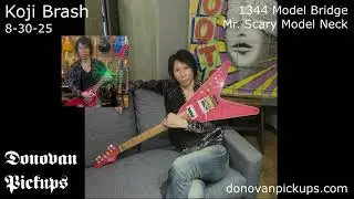 🎸 Koji Brash Studio Demo | Donovan Pickups Tone Test 🎶