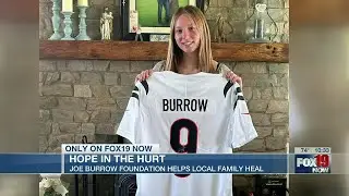 Joe Burrow Foundation helps family find hope
