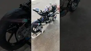 Lego Motorbike Exhaust 💥🔊  #lego #motorcycle #bmwmotorrad #bmws1000rr