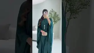 Transform Your Style with This Elegant Batwing Sleeve Kaftan   #fashion #Style#Kaftan#BatwingSleeves