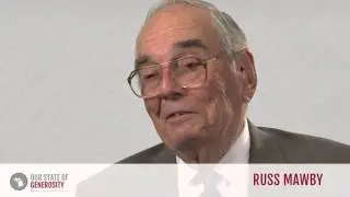An Interview with Dr. Russell G. Mawby regarding Our State of Generosity