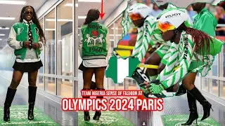 Team Nigeria sense of fashion at Olympics 2024 in Paris