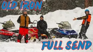 Cheap Snowmobiles in the BACKCOUNTRY | Gone Wrong