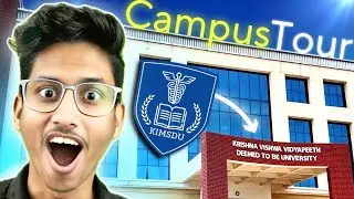 Krishna Institute Of Medical Science Karad Mbbs Campus tour | #campuslife #campustour  #medical