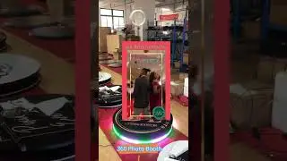360 Photo Booth 360 Video Booth 360 camera Spinner Rental Wedding Party Supplies with flight case