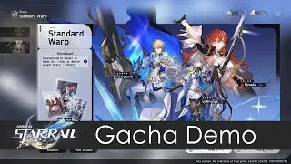 Honkai Star Rail CBT 2 Gacha Demo System Animations