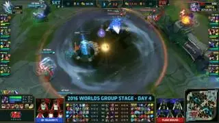 SKT vs FW - Huge Aurelion Sol Stun