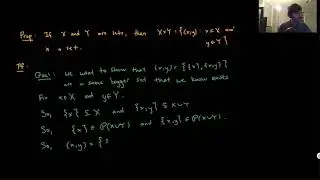 (Axiomatic Set Theory, 11) Cartesian Products of sets exist.