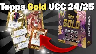 Topps Gold UCC 24/25 Hobby Box Opening 🔥🔥🔥