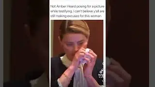 amber heard blowin her nose weirdly #justiceforjohnnydepp