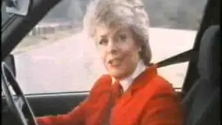 Judith Chalmers Drives a Car
