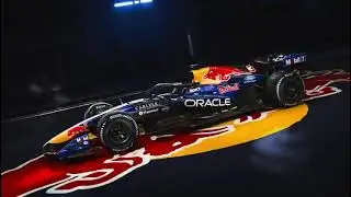 red bull fire f1 car of new model and colour