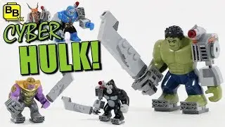 LEGO AVENGERS CYBER HULK TUTORIAL