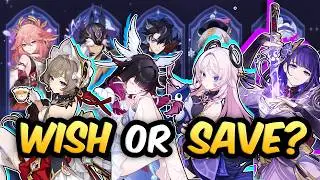 Who should you wish for 6.7 Sandrone, Citlali, Raiden, Columbina, Yae Miko, Cyno, or others?