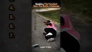 Ranking the Funniest Spin The Bottle Challenge 😂 #ranking #memes #funny #shorts