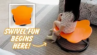 Elephant Kids Spinning Swivel Chair