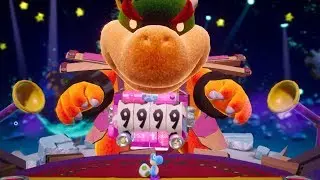 Yoshi's Crafted World 100% Walkthrough Part 10 - Shadowville + Final Boss & ENDING