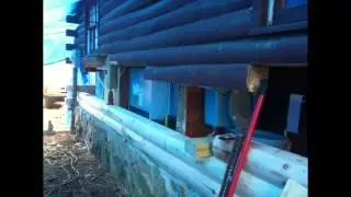 Windsor Log Home Restoration