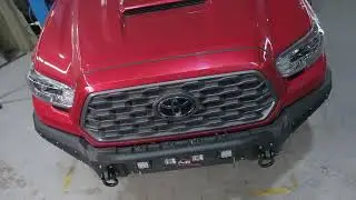 Toyota Tacoma 2019&ndash;2023 front bumper BMS PRO-Line Installation guide