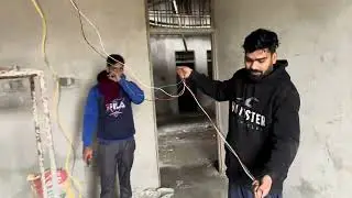 My first vlog house wiring