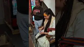 Aghori sadhwi ji 🙏 ne hotel nihalsingh ko diya ashirwad #reel #radha #sorts #shyam #trending #remix