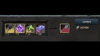 NEW ANNIVERSARY WEAPON CRAFTING 