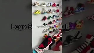 I think I got a few too many 😅 #legosets #legobuilds #sneakerhead #sneakers #shoes #legocollection
