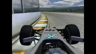 rFactor F1 2014 Patrick34 Mercedes W05 at Toban Short