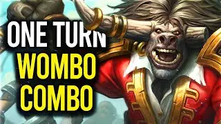 THE ONE SHOT WOMBO COMBO! | Hearthstone Mercenaries