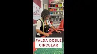 👗 C&oacute;mo hacer una falda doble circular paso a paso | Tutorial con c&aacute;lculos de volantes