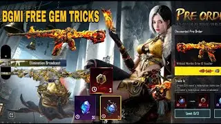 Free Gem in BGMI 😍 Secret Pre Order Event Trick You Must Try!
