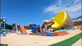 All Water Slides at Aquacolors Poreč, Croatia