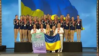Нагородження юнацька фристайл команда 1▫️First place in the category Youth Pom 30.06.2024