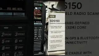New Uniden SDS150., Bluetooth GPS