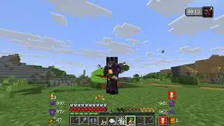 trying minecraft new spear tech