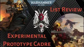 Warhammer 40k: Experimental Cadre List Review for Tau Empire